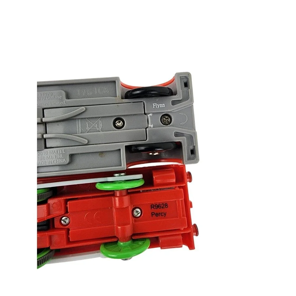 Thomas The Train Trackmaster Percy and Flynn & 5 Various Train Car Tenders